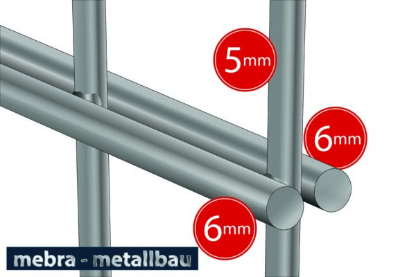 verzinkte 656 doppelstabmatte mebra GmbH